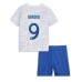 Billige Frankrike Olivier Giroud #9 Bortetrøye Barn VM 2022 Kortermet (+ korte bukser)